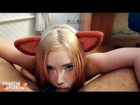 ❤️ Kitsune swallow dick and cum in her mouth ❤️ Homemade porn at us en-us.porngipfy.ru ❤